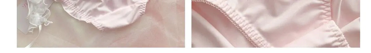 Teen Favorite! MOYISU Japanese Sweet Lolita Bra Set G Cup Heavy Steel Ring Support Heavy Lace Thin Cup Pure Sexy Large Bust CA
