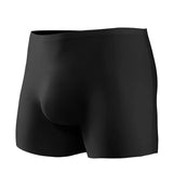 Men's underwear, men's 3D punched ice silk four-cornered pants, seamless thin, flat-cornered pants, extended sport, summer