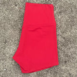 Women Sports Shorts High Waist Yoga Shorts Slim Fit Butt Lift Gym Running High Elastic Biker Shorts