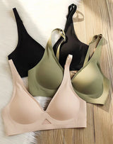 Wire Free Bra Brassieres Push Up Bralette Sexy Seamless Bras For Women Female Lingerie Woman Silky Underwear Intimate Sleepwear