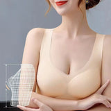 Bras for Women Seamless Wireless Ultra Thin Bra Breathable Sleep Summer Bralette Sports Bra Vest Underwear top Plus Size