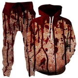 Colorful Abstract Mandala 3D Print Hoodies Pants Set Men's Sweatshirts Sweatpants Two Piece Suits Outdoor Tracksuit Man Clothing