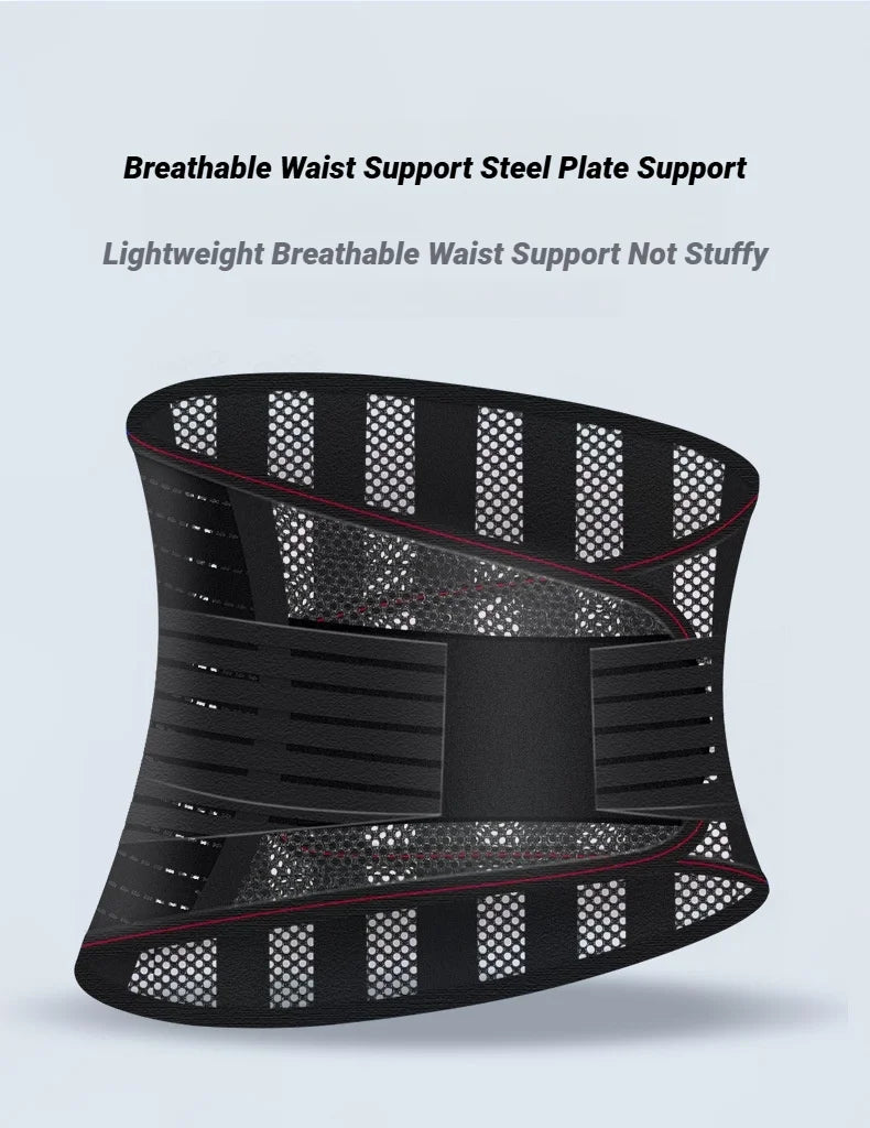 Adjustable Shapewear Corset Belts Waist Trainer Slimming Sheath Flat Belly Reductive Breathable Mesh  Lumbar Protector Back