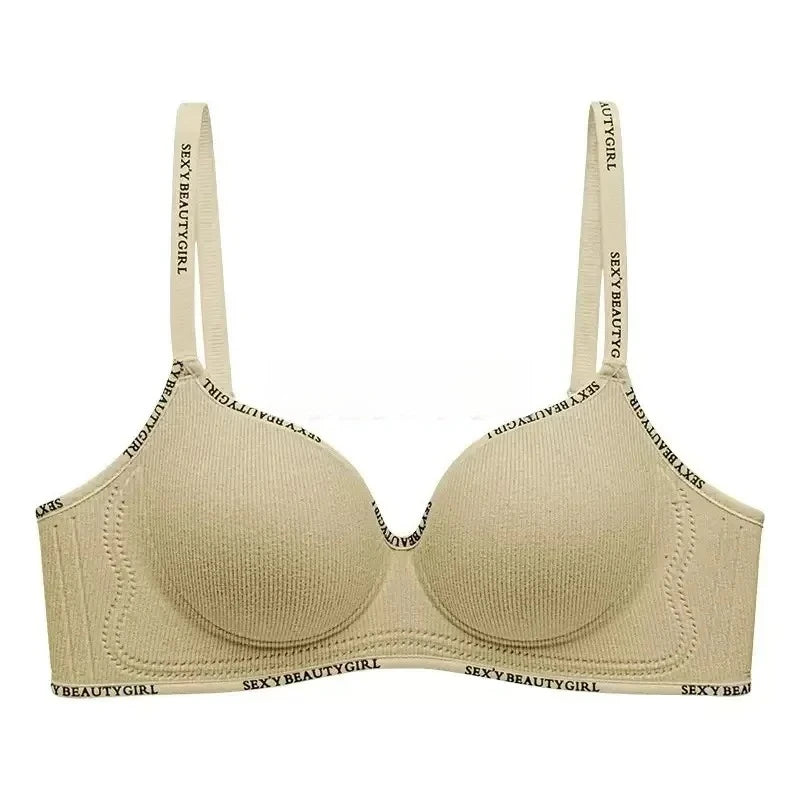 Wireless Push Up Bra for Small Chest A-C Cup Seamless 3D Pads Anti-Sagging Bralette No Trace Underwear