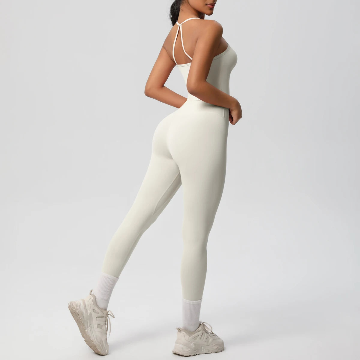 Halter Yoga Top Set Fitness Gym Suit Training Sleeveless Sport Gym Tops Crossover Back Sports Underwear  Tummy Control Slimming