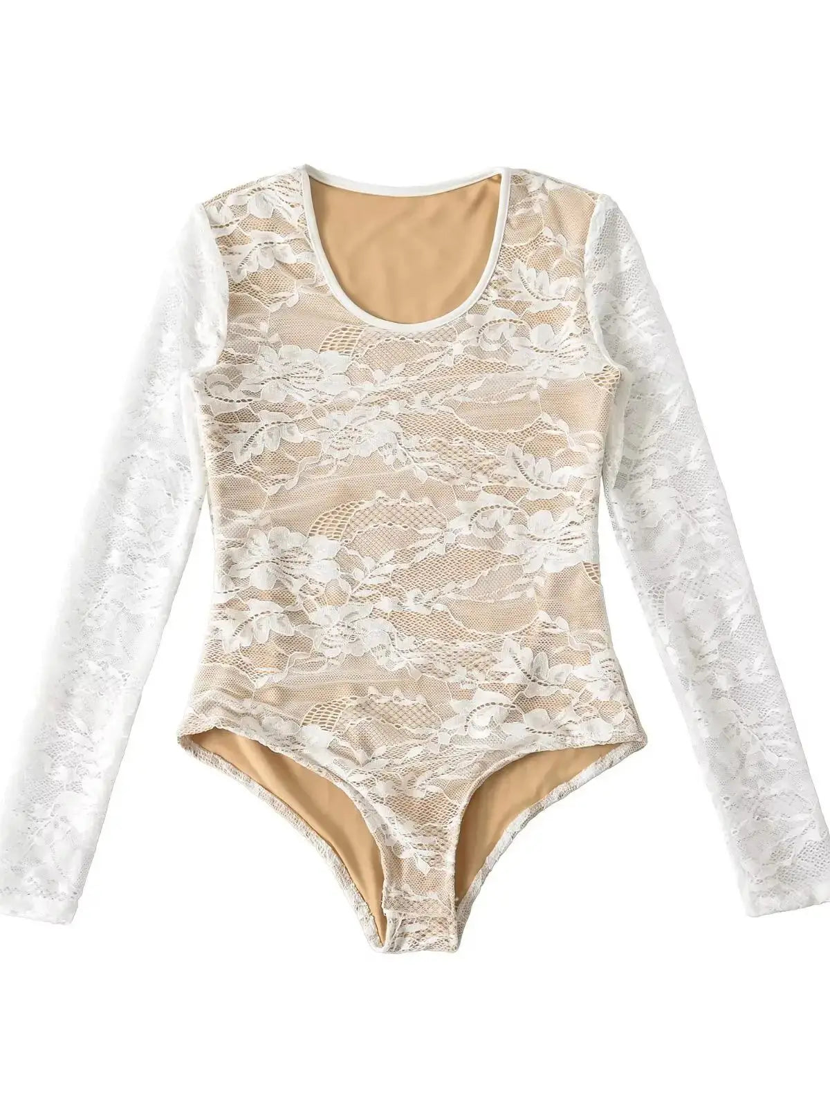 2025 Women's Summer Elegant Beige Black Sleeveless Lace Bodysuits Lady Luxury High Quality Street Bodycon Rompers Jumpsuits Tops
