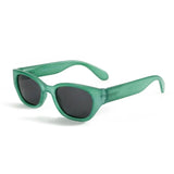 ZENOTTIC Cat Eye Narrow Retro Sunglasses for Women Polarized UV400 Sun Glasses for Small Face Trendy Shades
