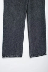 HH 2024 Women's Street Fashion Denim Blue Jeans Distressed Patchwork High Waist Zipper Fly Ripped Retro Long Pants