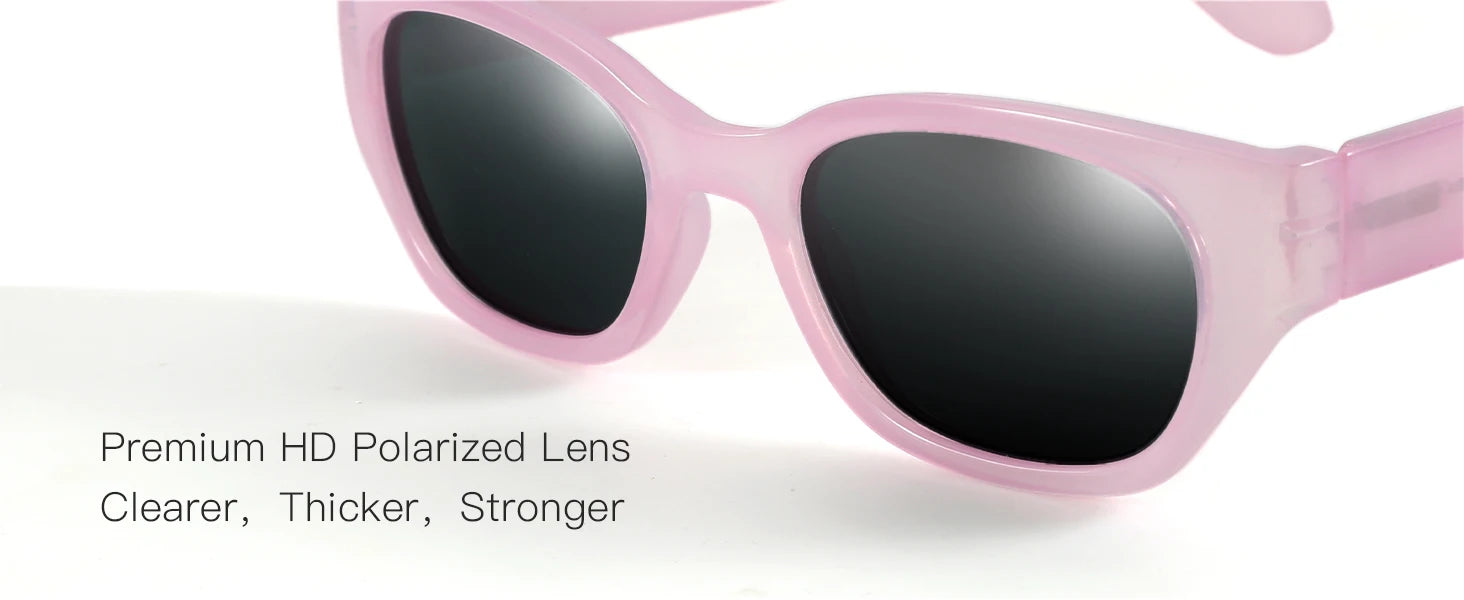 ZENOTTIC Cat Eye Narrow Retro Sunglasses for Women Polarized UV400 Sun Glasses for Small Face Trendy Shades