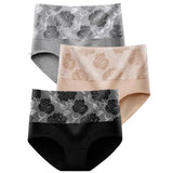 3Pcs/Lot Women's Underwear Plus Size Cotton Panties High Waist Briefs Sexy Lingerie Female Pantys M-5XL Seamless Underpant Girls