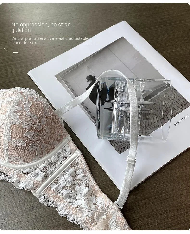 Women 1/2 Cup Lace Bra Sexy Floral Underwire Underwear Ladies Push Up Bras Female Comfortable Bra Half Cup Brassiere Lingerie