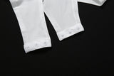 Weird Puss Deep v Swing Collar Bodysuits Woman Elegant Ruched Full Sleeve Skinny Stretch Basic Wild Spring Fashion Body Tops