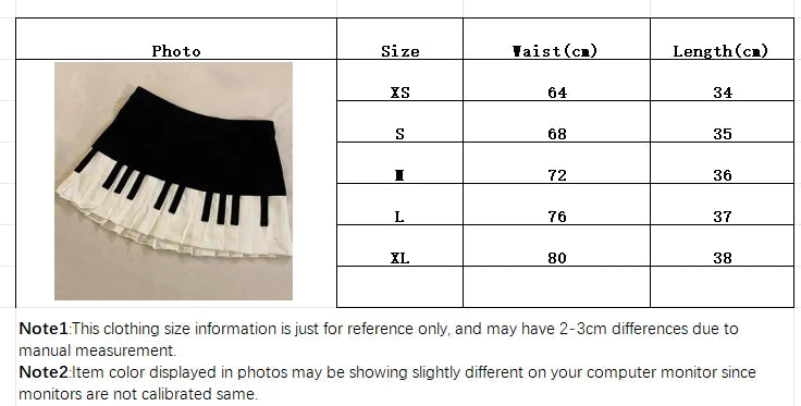 Spring Black White Spliced Women Short Skirt Y2k Slim Design Harajuku Mini Skirt Female Empire Korea Style Chic Piano Skirt