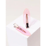 10pcs Seamless Fashion Transparent Hair Clips for Girls Makeup Facial Accessory Styling Clips for Real Hair Wigs