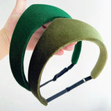 2026 Velvet Women Headband Smooth European and American Hairpin Headband Hair Hoop Lady Headwear