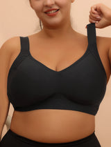 Big breasted sleeping bra for women 6XL without steel rims gathered without scars plus size vest yoga exercise anti sagging bra