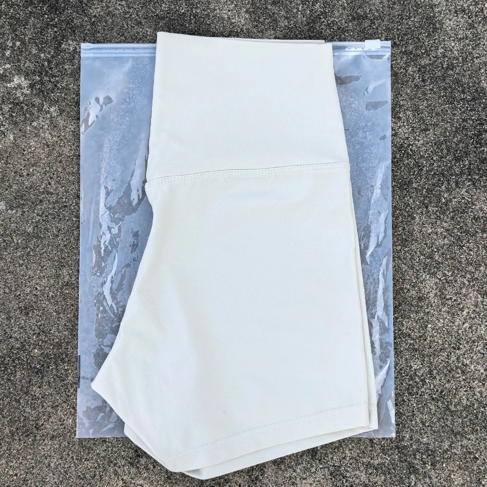 Women Sports Shorts High Waist Yoga Shorts Slim Fit Butt Lift Gym Running High Elastic Biker Shorts