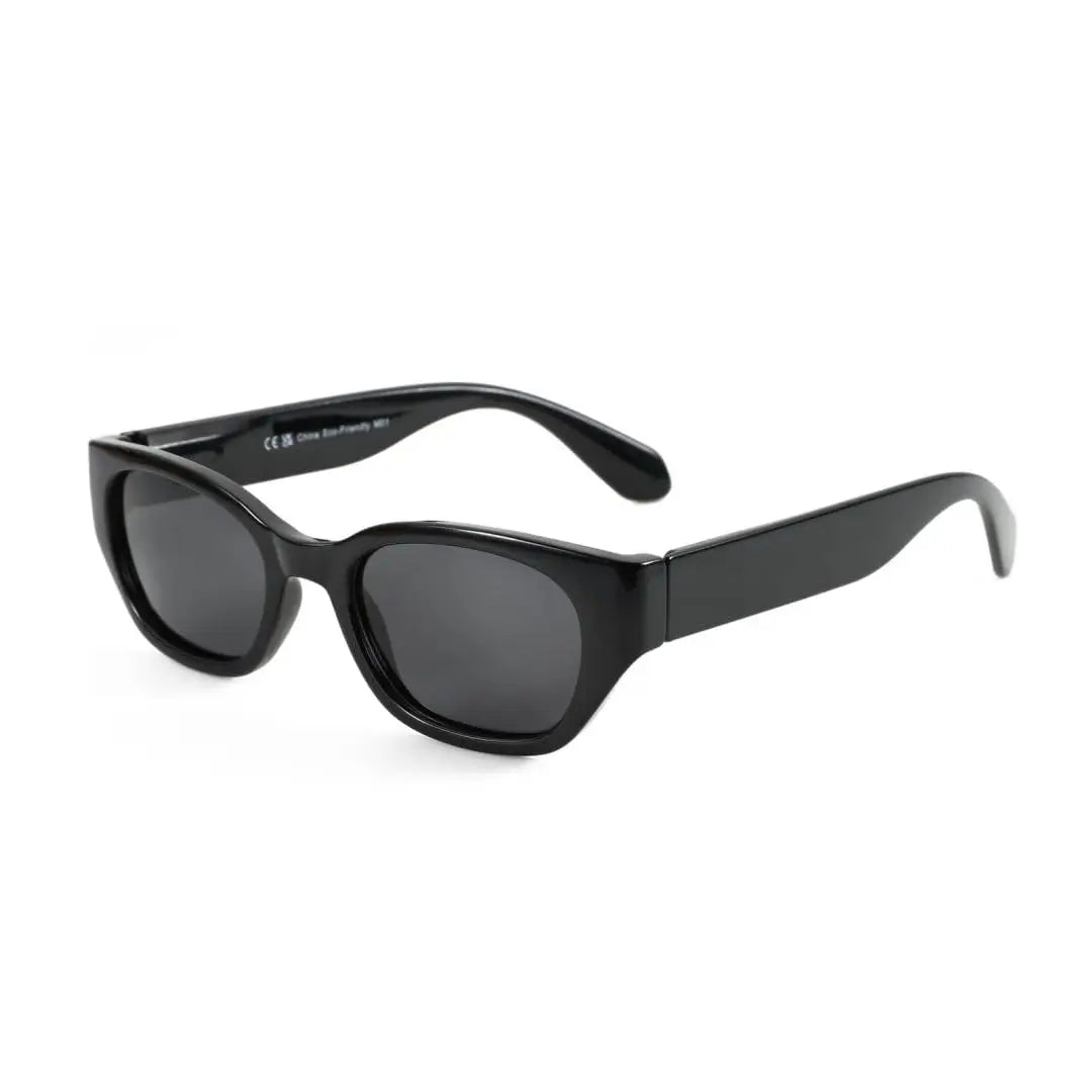 ZENOTTIC Cat Eye Narrow Retro Sunglasses for Women Polarized UV400 Sun Glasses for Small Face Trendy Shades