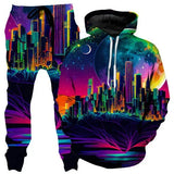 Colorful Abstract Mandala 3D Print Hoodies Pants Set Men's Sweatshirts Sweatpants Two Piece Suits Outdoor Tracksuit Man Clothing