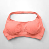 NCLAGEN Impact Sports Bra Women Seamless Halter Top High Support Push-up Open Back Gym wear Fitness Yoga Workout underwear
