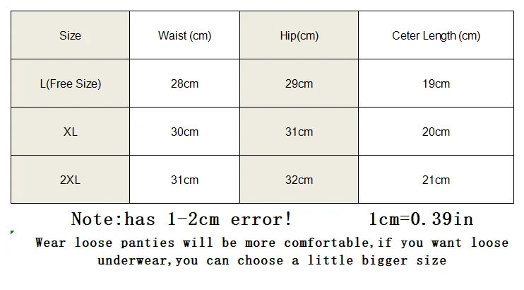 7Pcs Women's Underwear Girls Cotton Panties Sexy Briefs Breathable Soft Lingerie Female Cute Solid Color Underpants Plus Size