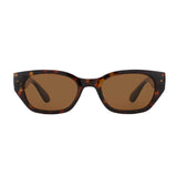 ZENOTTIC Cat Eye Narrow Retro Sunglasses for Women Polarized UV400 Sun Glasses for Small Face Trendy Shades