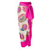 2026 New Sexy Print Retro Swimwear Beach Dress Cover Up Long Skirts Skirt Party Outfits Swimsuit Beachwear