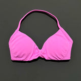 HISTELLO Impact Strappy Bra Women Seamless Gym Underwear High Support Halter Sexy Sports Clothing Push-up Yoga Workout Tank Top
