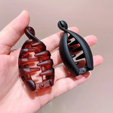 4 pcs Banana Clips, Small Size, Vertical Clips for Women, Elegant High Ponytail Hairpins, Twist Clips, Simple Hair Accessories