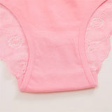 3PC/Set Women's Sexy Floral Lace Panties Low Rise Hollow Out Briefs Transparent Underwear Female Elastic Straps Soft Lingerie