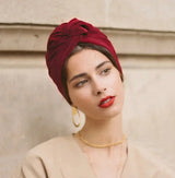 2026 Vintage Soft French Turban Hat Fashion Female Bandana Headband Women's Hair Cover Cap Ladies Head Wraps Muslim Headscarf Bonnet