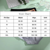 4Pcs/Set Comfort Cotton Panties Women High Waist Briefs Seamless Underwear Breathable Underpants Plus Size Panty S-2XL Intimates
