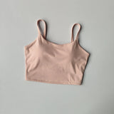 High-end Sports Bra Gym Camisole Fixed Pad Push-up Sports Underwear Women's Strapless Beauty Back Training Fitness Bra Yoga Bra
