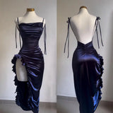 2026 Europe and the United States New Cross-Border Dress Summer Senior Sense Y2K Sexy Halter Spice Girl Dress