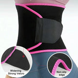 Sports Sweat Burst Waist Support Belt Shape Running Durable Waist Abdominal Fat Burning Training Belt Sauna Set Waist Trimmer
