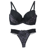 2022 New Bras Set For Womens Sexy Plus Size Female Lingerie Embroidered Lace 34/75 36/80 38/85 40/90 42/95 BCDE Cup Underwear