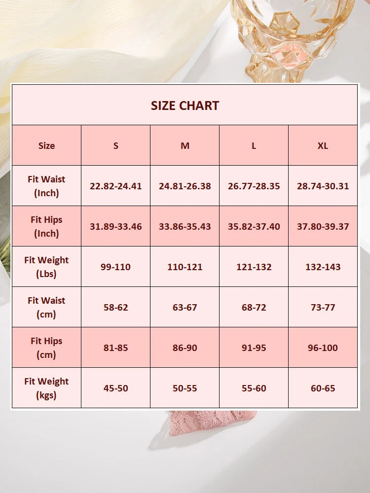 7PCS/Set Women Sexy Lace Panties Cotton Seamless Brazilian Panties Female Sexy Low Rise Soft Underwear G-String Lingerie S-XL