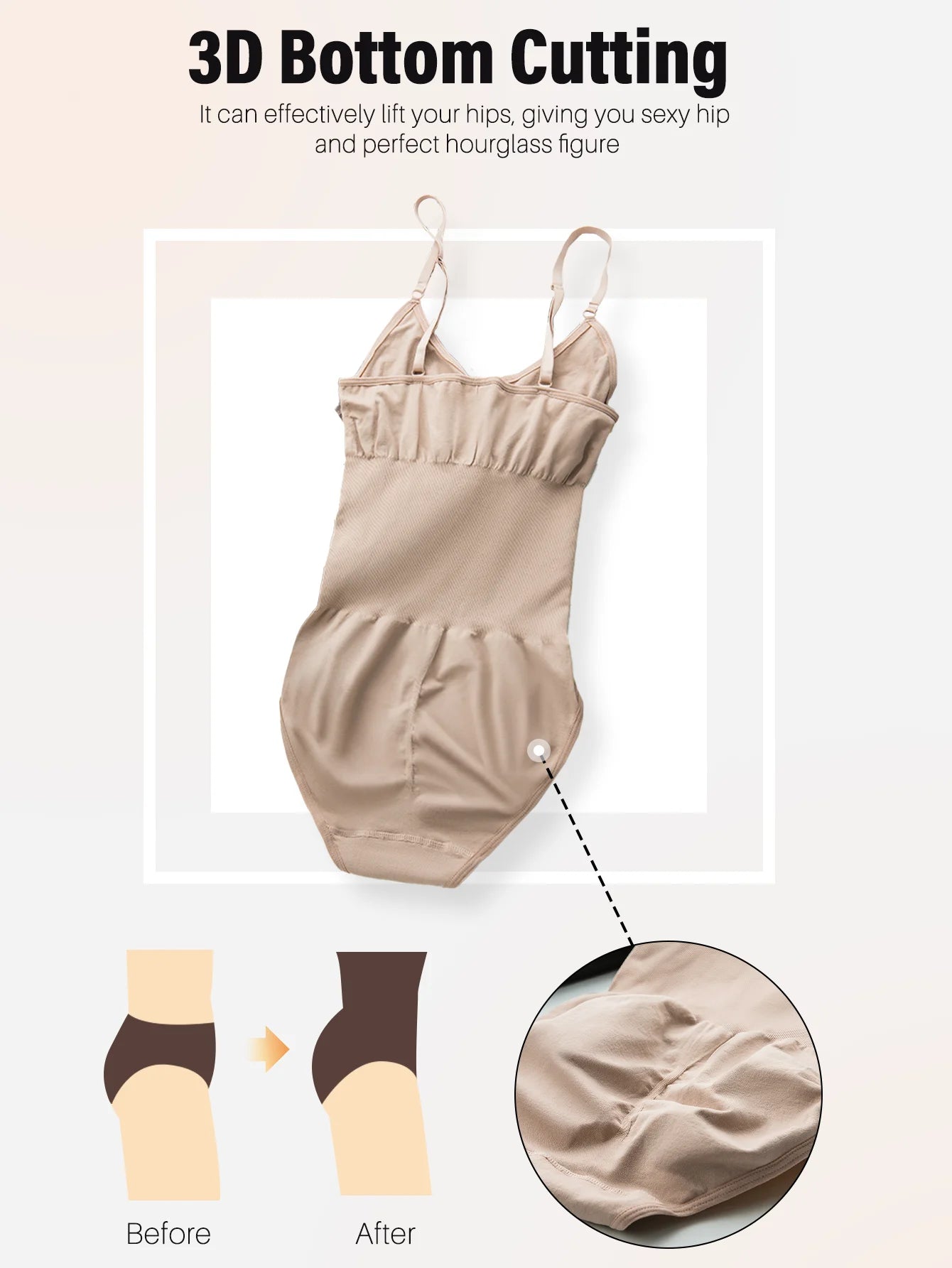Drop Shipping Women Sexy Shapewear Seamless Slimming Butt Lifter Shaper Smooth Out Bodysuit Open Crotch High Elastic Body Suits