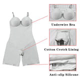 Bodysuit Women Shapewear Body Shaper With Cup Compression Bodies Belly Sheath Waist Trainer Reductive Slimming Underwear