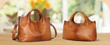 Genuine Leather Shoulder Bags and Quiet Luxury Handbags for Women Purses Designer Cross Body Hobo Medium Size Tote Bags