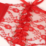 Fashion Women Waist Corset Flower Embroidery Elastic Waistband Black White Red Pink Wide Lace Slimming Body Belts Cummerbunds