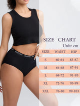 4Pcs S-XXL Cotton High Waist Underpants Women's Seamless High Elastic Belt Panties Comfortable Sports Briefs Breathable Lingerie