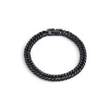 Stainless Steel Braided Double Row Front and Rear Fish Scale Alloy Magnetic Buckle Bracelet with Keel Jewelry New Model