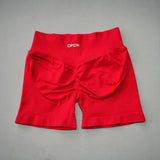 DFDK Women High Waist Yoga Shorts Scrunch Butt Lift Workout Shorts Squat Proof Fitness Gym Running Sports Push Up Athletic Leggi