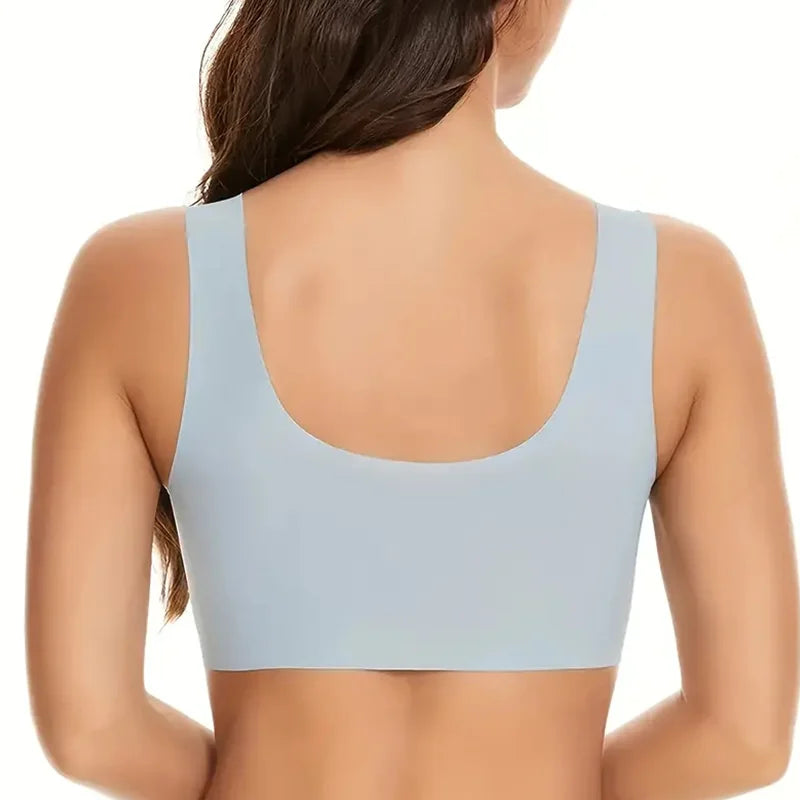 Women Seamless Bras Sports Plus Size Sexy Bras Patchwork Lace Push Up Underwear with Chest Pad Yoga Underwear Women Underwear