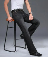 Men's Flared Jeans Loose Men Big-Leg Jeans Men Flared Pants Boot Cut Leg Designer Classic Jeans Multiple Styles Size 28-40