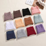 7PCS/Set Women Sexy Lace Panties Cotton Seamless Brazilian Panties Female Sexy Low Rise Soft Underwear G-String Lingerie S-XL