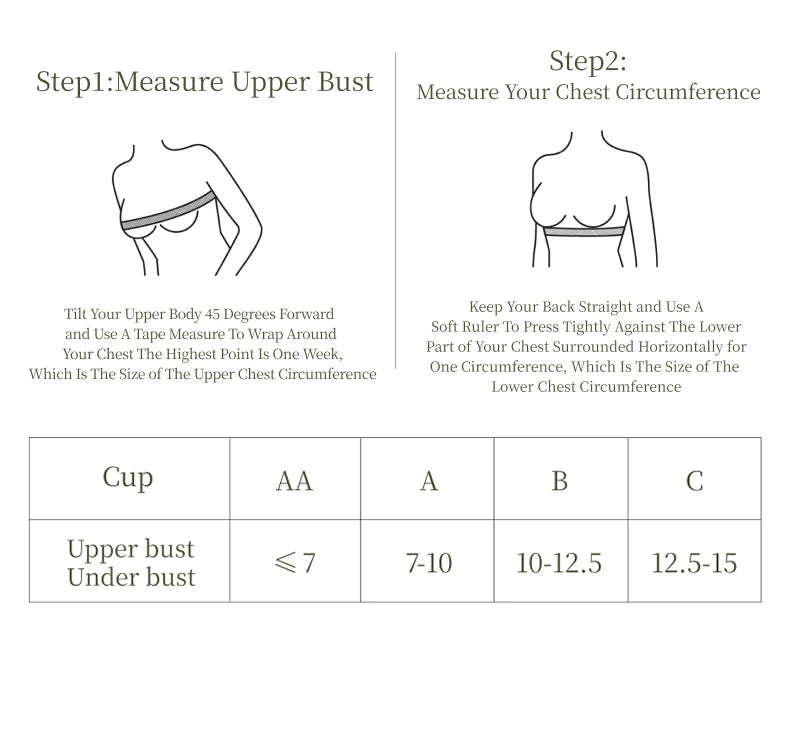 SUJIIN Summer Invisible Strapless Bras for Women Seamless Wireless Push Up Bra Lady Tube Top Supportive Bralettes Woman MX388