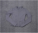 Women Sport Jacket Long Sleeve Shirt Workout Coat Gym Training Clothing Yoga Sportswear