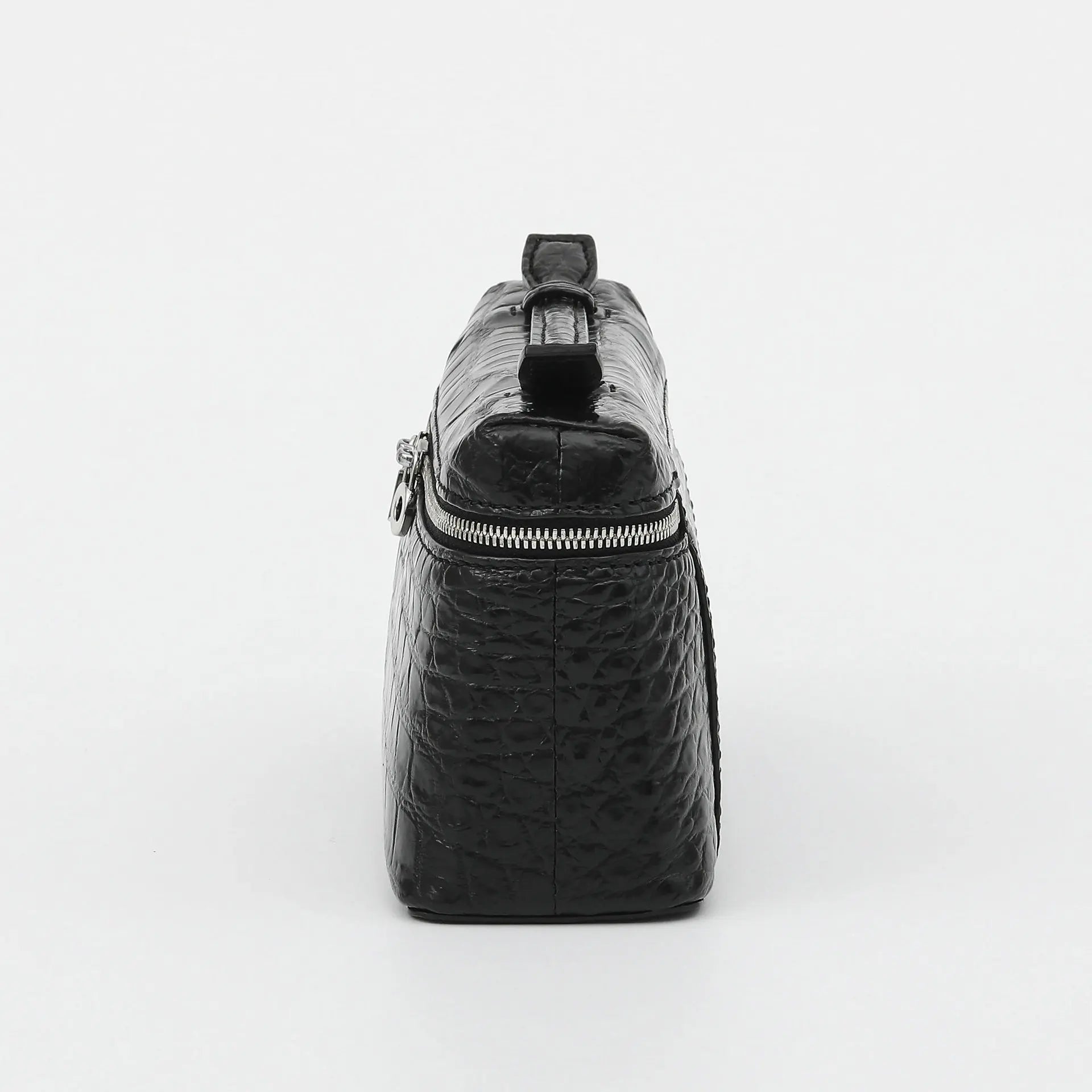 Shoulder Bag Handbag women Luxury Women's Crocodile Embossed Mobile Phone Handbag Brand New LP19 Genuine Leather Mini Small size